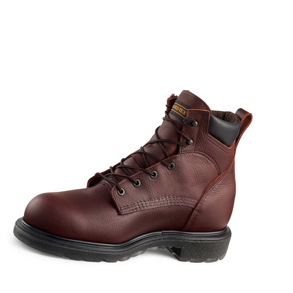 Red Wing SuperSole® 2.0 6-inch Soft Toe Men's Waterproof Boots Burgundy | ZA 365SGL